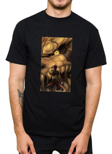 Camiseta Camisa Gaara Aldeida Da Areia Kazekage Anime Naruto