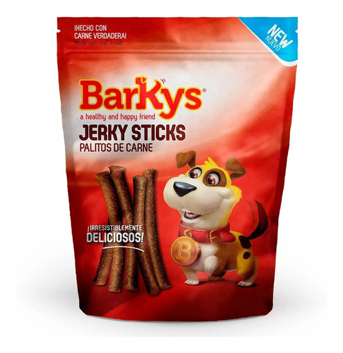 Botana Para Perro Palitos De Carne Barkys 1kg