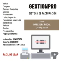 Comprar Programa Para Impresora Fiscal Epson Tm-t900fa Gestionpro
