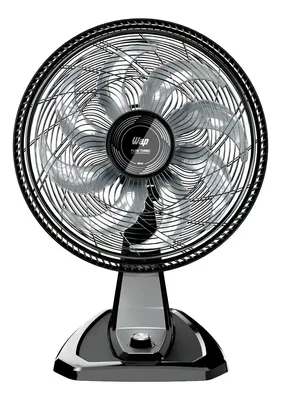 Ventilador Deparede E mesa 180w 50cm 2em1 Wap Flow Turbo Diâmetro 50 Cm Preto Cinza Plástico