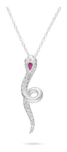 Gargantilla De Plata 925 Serpiente Cadena Cadenitas Mujer