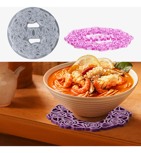 Posavasos De Silicona Para El Día De La Madre