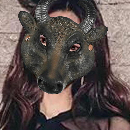 Bc Máscara De Cosplay De Toro Máscara De Miedo De Halloween