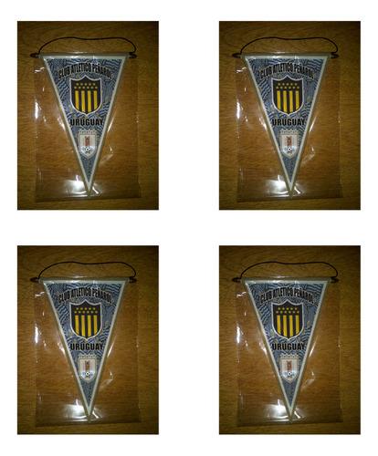 Banderin 37cm Color Uruguay Club Atletico Peñarol