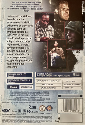 Cicatrices De Guerra Danny Glover, Ron Perlman- Pelicula Dvd (Usado)
