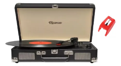 comprar Vitrola Toca Discos Retrô Raveo Sonetto Usb Cu002F Agulha Extra