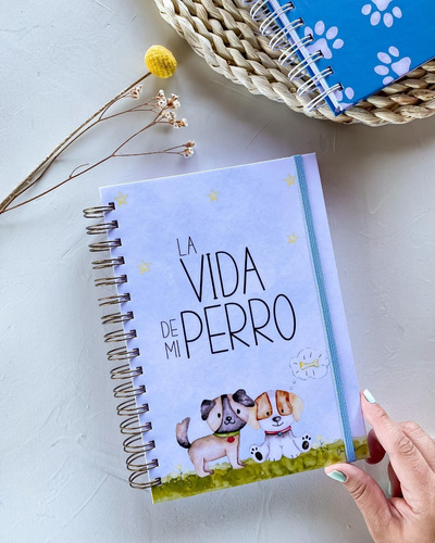 Cuaderno Veterinario La Vida De Mi Perro