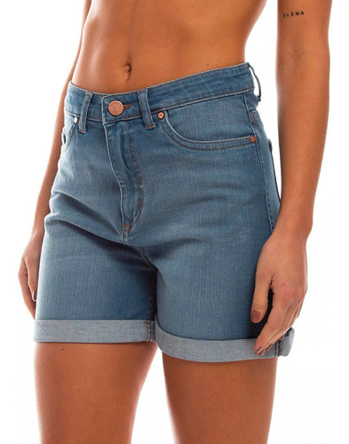 Imagen 2 de 6 de Short Rusty Sunrise Long Ws Ld Celeste Mujer