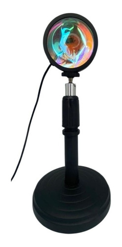Imagen 1 de 3 de Lámpara De Proyección Atardecer 12 Colores + Control Remoto
