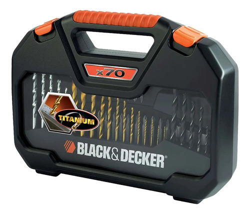 Set 70 Piezas Puntas Y Mechas Black & Decker A7184-xj