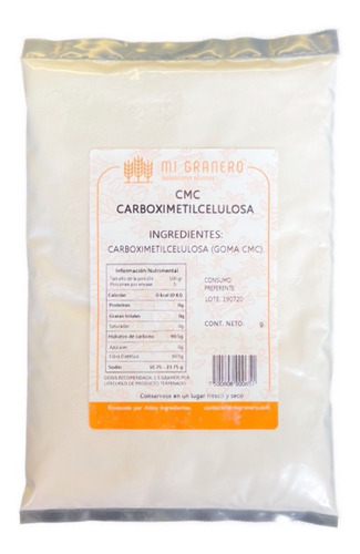 Cmc Carboximetilcelulosa 500 Gramos 