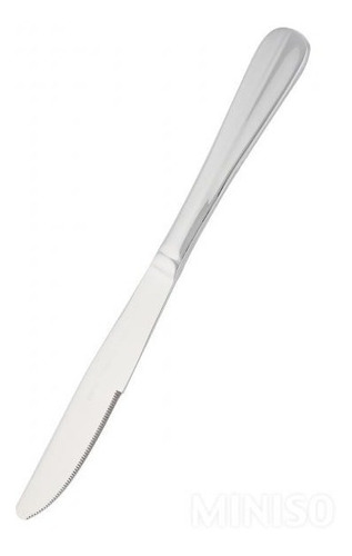 Cuchillo De Mesa Cubierto Individual 430 Acero Miniso