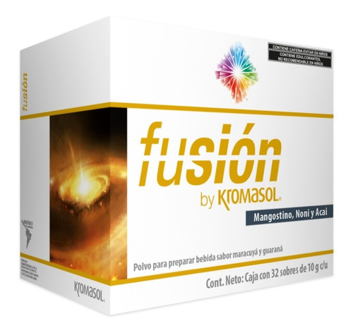 Fusión By Kromasol®  Caja Con 32 Sobres De 10g C/u Maracuyá