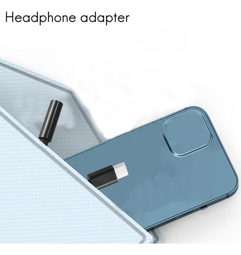 Adaptador De Cable Usb C A Conector Para Auriculares/auricul