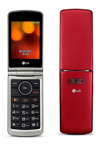 LG G360 Dual SIM 32 MB  rojo vino 8 MB RAM