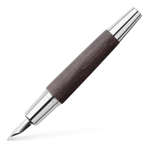 Pluma Fuente Faber-castell E Motion Negra Nib M, Ergonómica