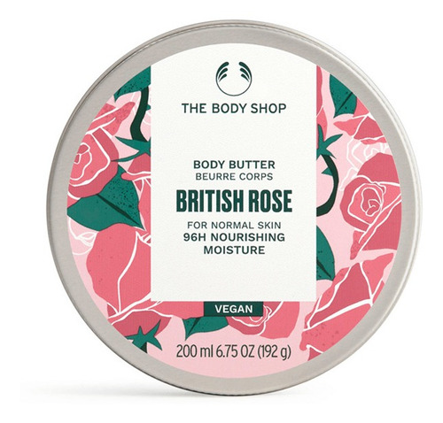  Manteca Corporal British Rose 200ml The Body Shop