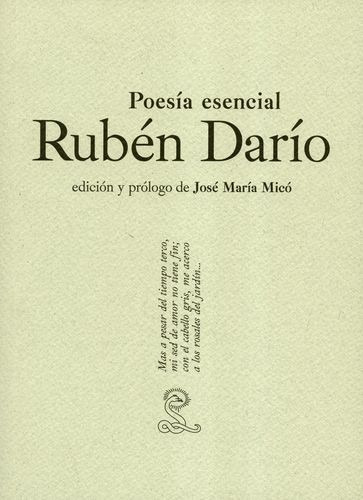 Libro Rubén Darío. Poesía Esencial