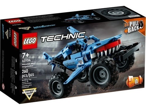 Lego Bloques Technic 2 En 1 Monster Jam Megalodon 42134