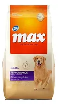 Comprar Alimento Max Professional Performance para perros adulto todos los tamaños sabor cordero, pollo y arroz de 20 kg