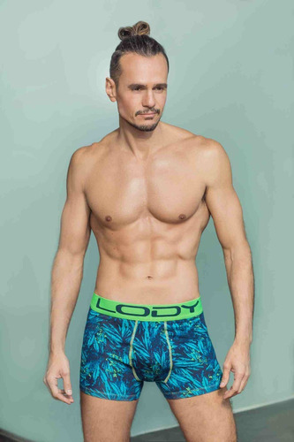  Boxer Hombre Lody Men Estampado Blues Art 848