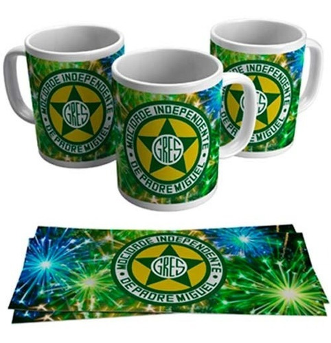 Artes Canecas Escolas Samba Editáveis Mockups Carnaval Corel