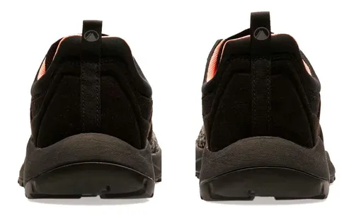 Zapatilla Lippi Mujer Wool Step City Black/coral