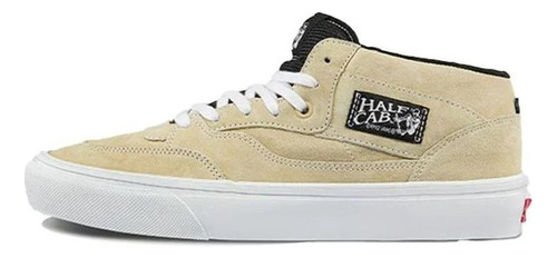 Tenis Vans Skate Half Cab Jaupe Beige Unisex Originales¬