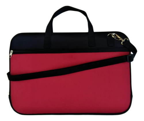 Bolsa Notebook 15,6 Polegadas Bolso Vermelho Alça