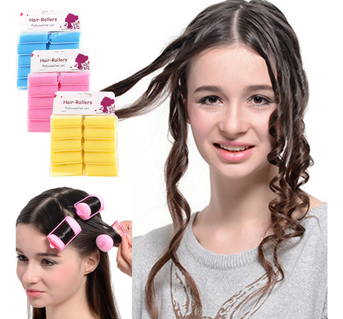 Juego De Rodillos F Self Grip Roller Set, Rizadores Y Rulos