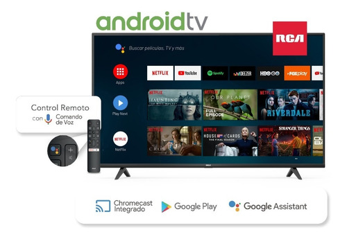 Imagen 4 de 6 de Smart Tv Rca 55 Android 4k Uhd Hdmi Usb And55fxuhd Cuotas