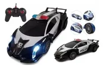Comprar Auto De Policia A Radio Control Con Luz 52012