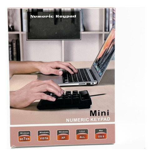 Teclado Numérico Inalámbrico Bluetooth Usb