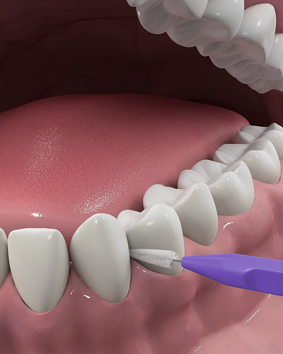 Dentek Delgado Cepillo Interdental Limpiadores | Cepillos In