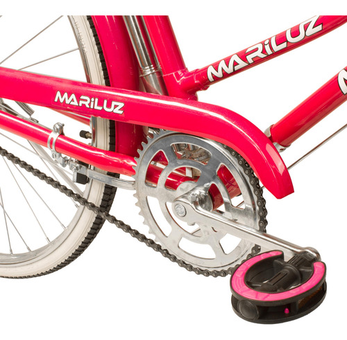 Bicicleta Turismo R26 X 1 3/8 Rosa Mariluz