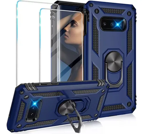 . Funda De Soporte Magnético Militar Resistente Para iPhone