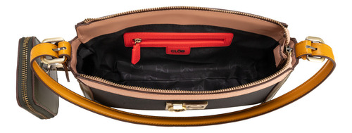Bolsa Lady Bag Cloe Calzana I Chico Color Negro
