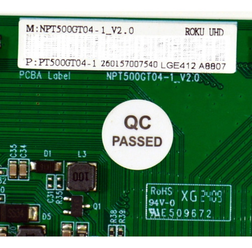T-con Original Philips 260157007540 55pul6643/f7 (Usado)