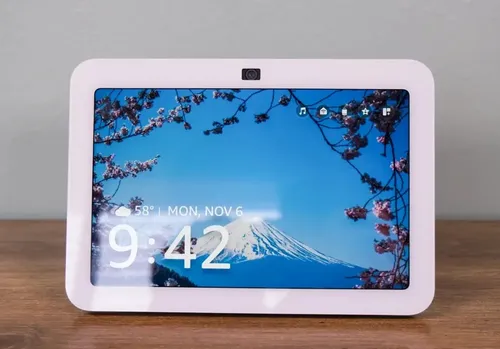 Echo Show 8 3ª Geração 2023 Smart Display Branco Amazon 11 Branco