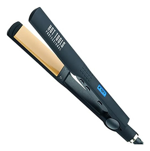 Hot Tools Pro Artist Nano Ceramic Flat Iron | Wide Plate For