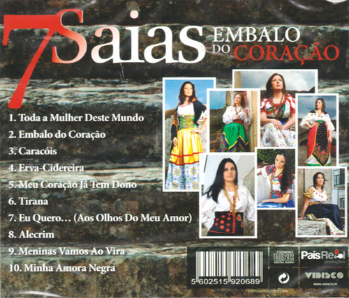 Cd Embalo Do Coração (7 Saias) Estándar