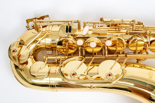 Saxofón Tenor Bb Laqueado Alta Calidad Kit Completo Aureal