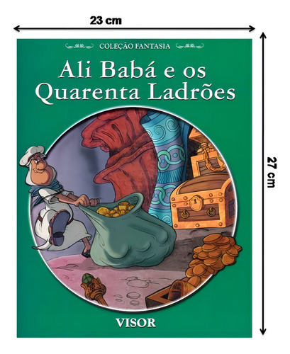 Livro - Ali Babá E Os Quarenta Ladrões