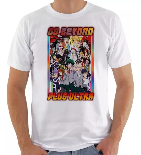 Camiseta Boku No Hero Academia Anime Manga Serie Nerd Filme