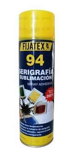 Adhesivo Spray Fijatex 94 Para Serigrafia Y Sublimacion 2 Pz
