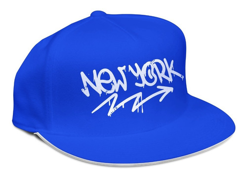 Gorras Planas Snapback Personalizada - New York City