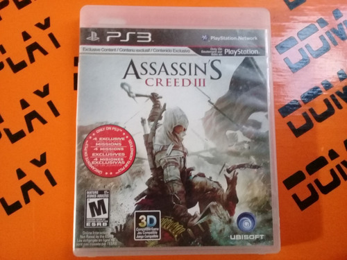 Assassins Creed 3 Ps3 Físico Envíos Dom Play