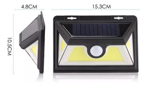 Lampara Solar Exterior 48 Led Sensor Movimiento + Envío