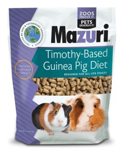 Mazuri Guinea Pig - Cuye Cobayo 1kg -