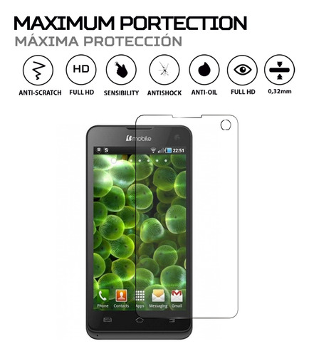 Protector Mica Pantalla Para Bmobile Ax570